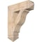 Ekena Millwork Funston Arts & Crafts Smooth Bracket, Douglas Fir, 5 1/2"W x 22"D x 26"H BKT06X22X26FST03SDF - alternate 1